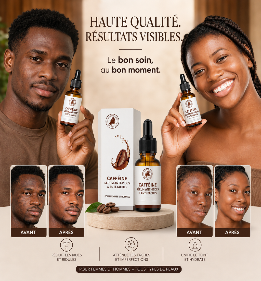 Sérum anti-rides et anti-taches pour femmes et hommes