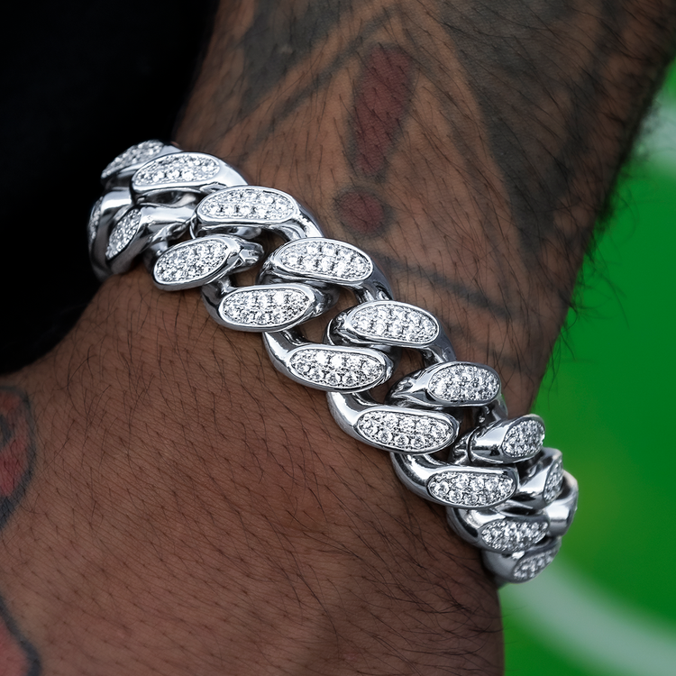Bracelet à chaine cubaine