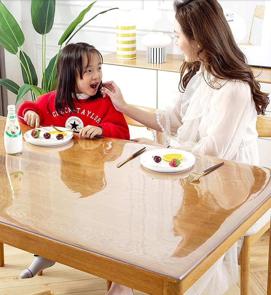 protection de table en PVC transparent