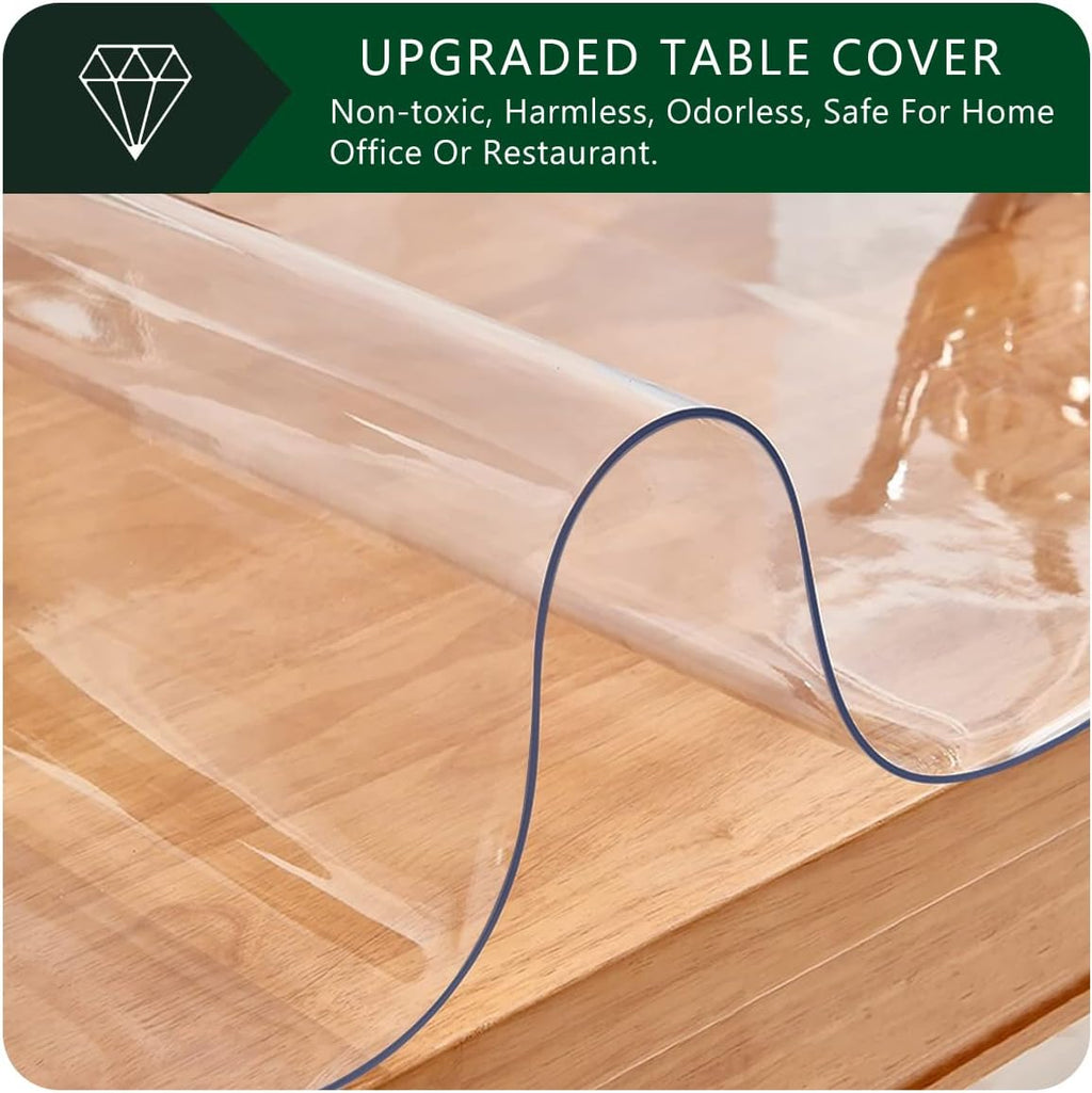 protection de table en PVC transparent