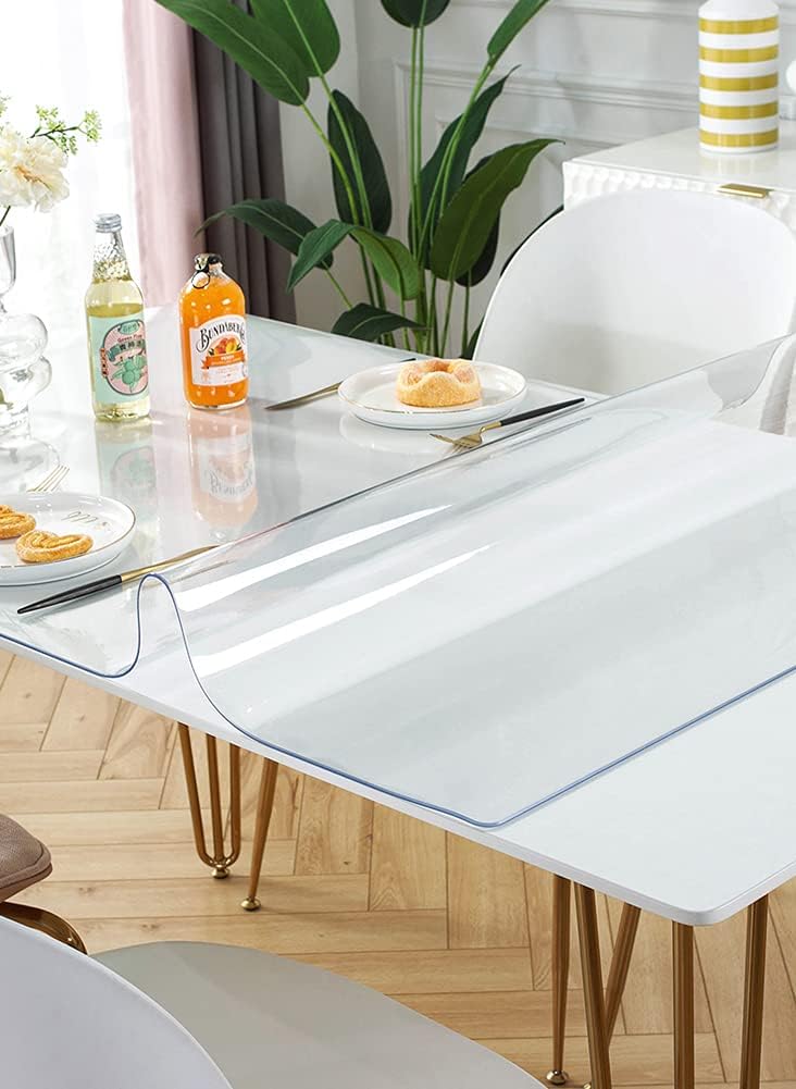 protection de table en PVC transparent