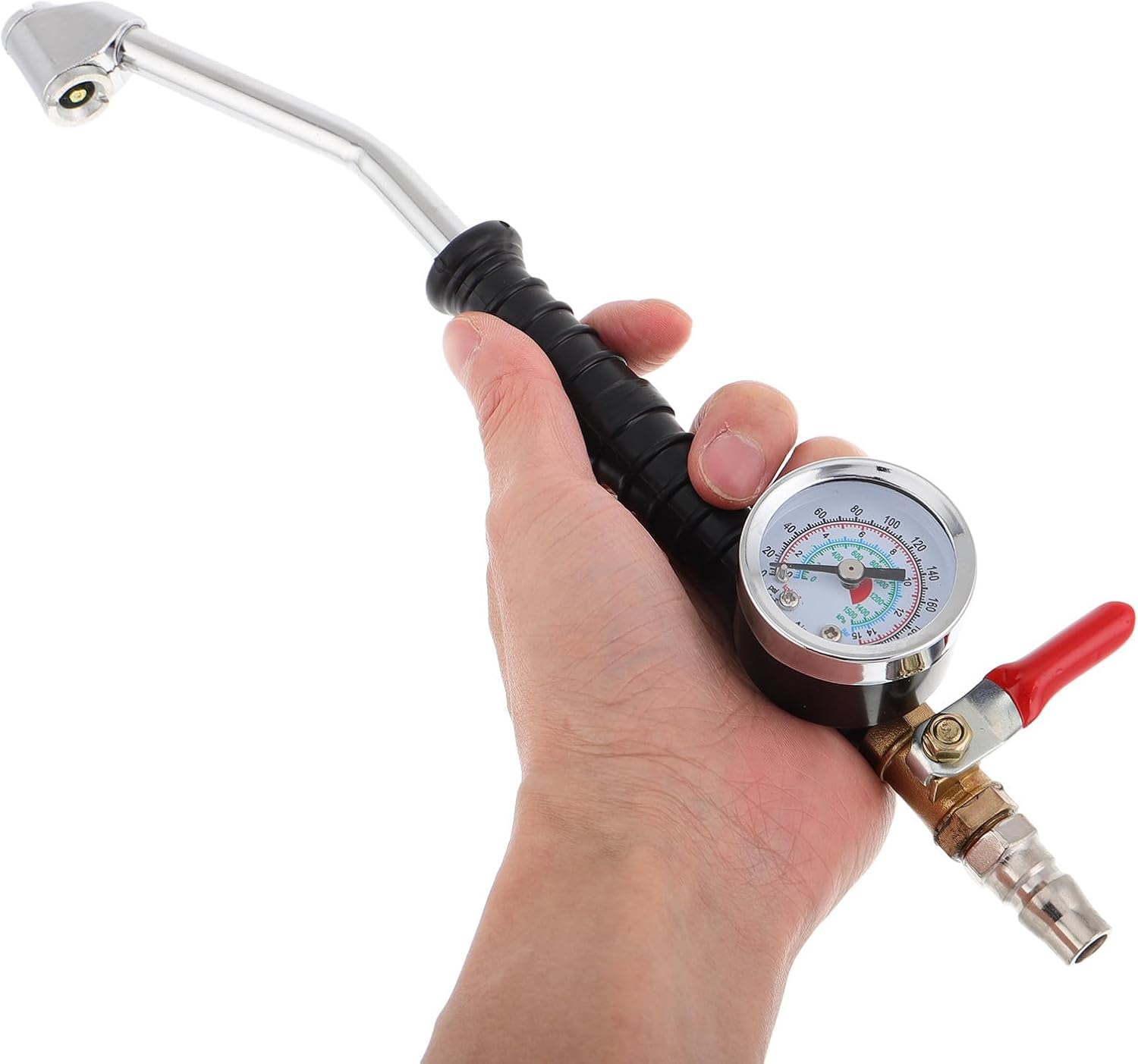 Gonfleur pneus avec jauge pression