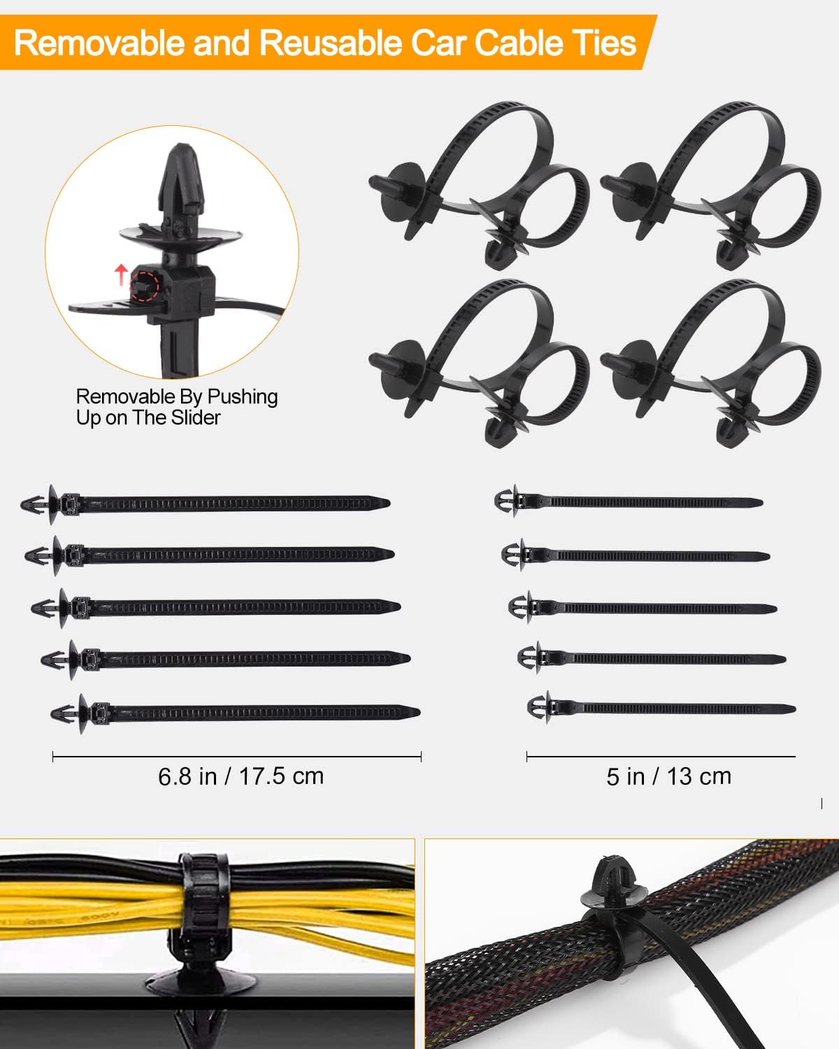 Kit de 925 clips de fixation pour voiture