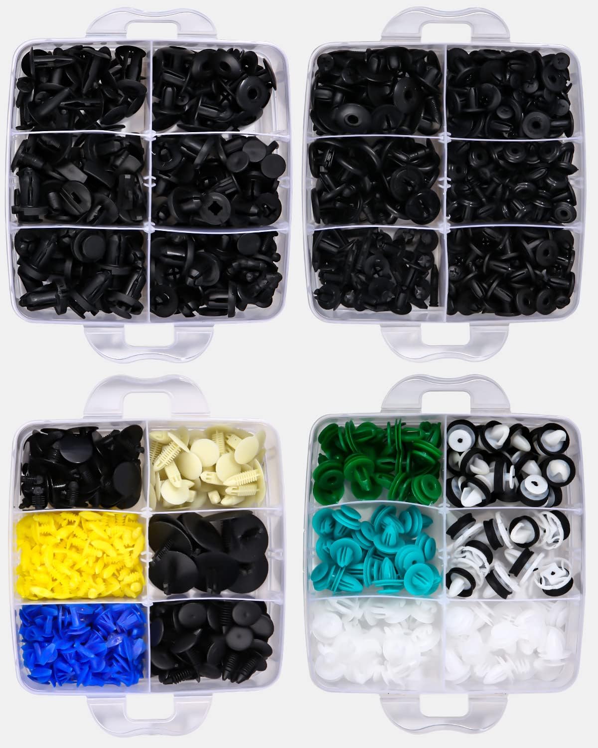 Kit de 925 clips de fixation pour voiture