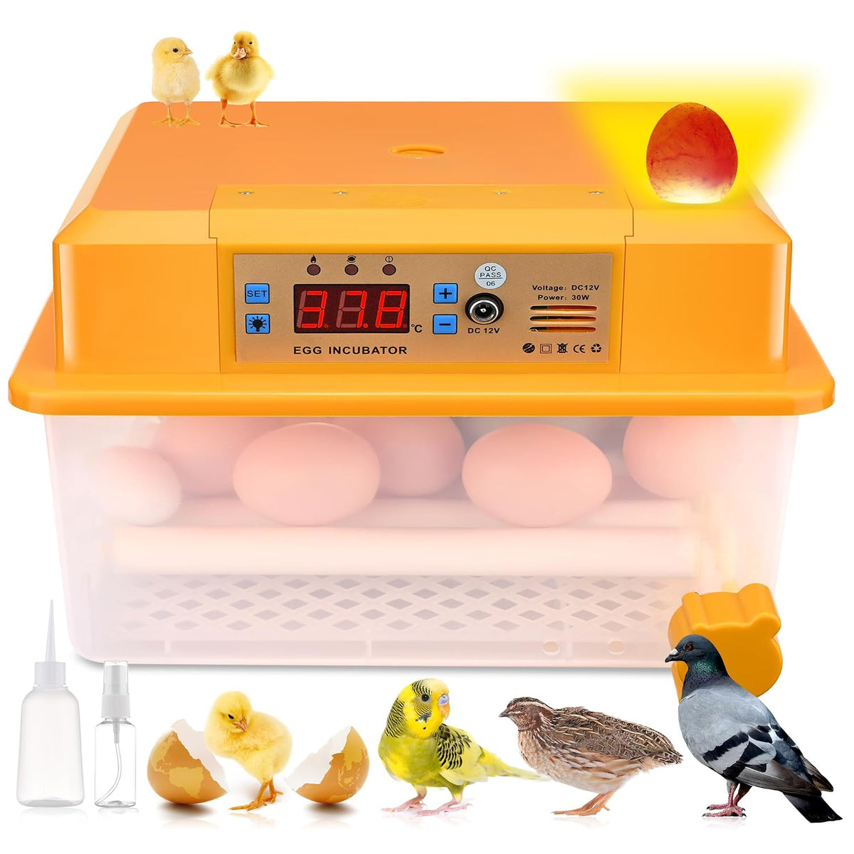 incubateur d'œufs 16 pièces v2