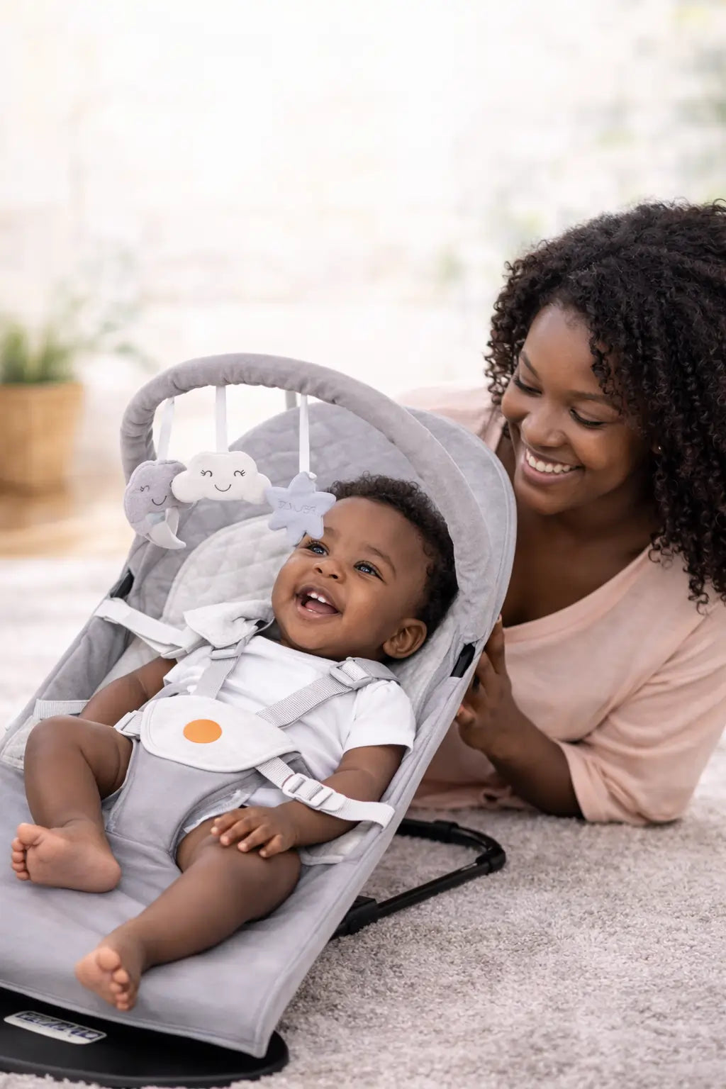 Transat Bébé Ergonomique à 3 Positions