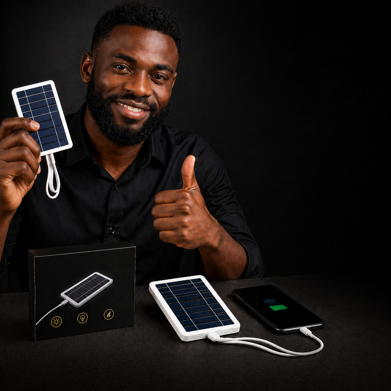 Panneau solaire USB portable