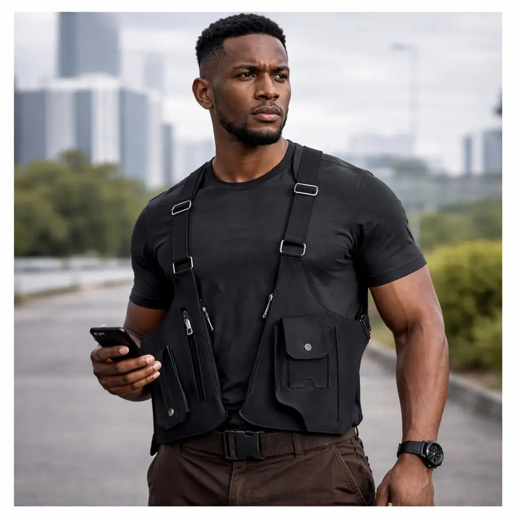 Sac Tactique Antivol Homme