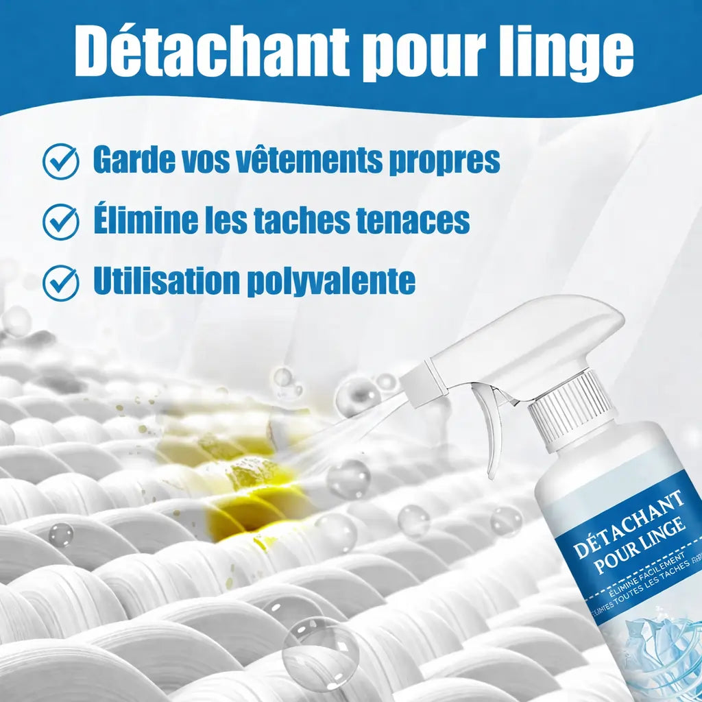 spray détachant pour le linge