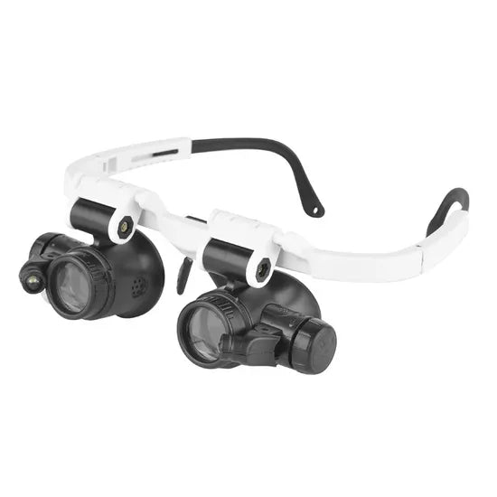 Loupe de lunettes LED