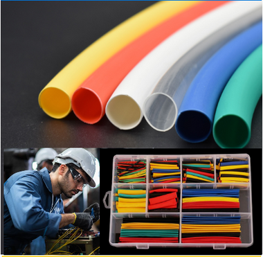 Kit de gaines thermorétractables en fil (350 pièces)