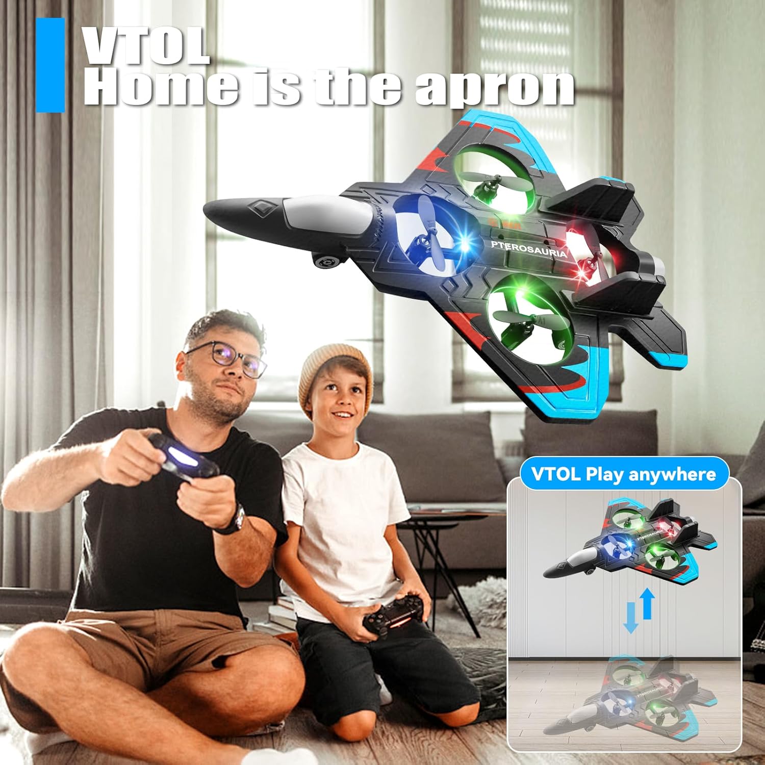🎮 Drone Hélico Rechargeable – Cadeau Parfait Pour Garçons & Filles