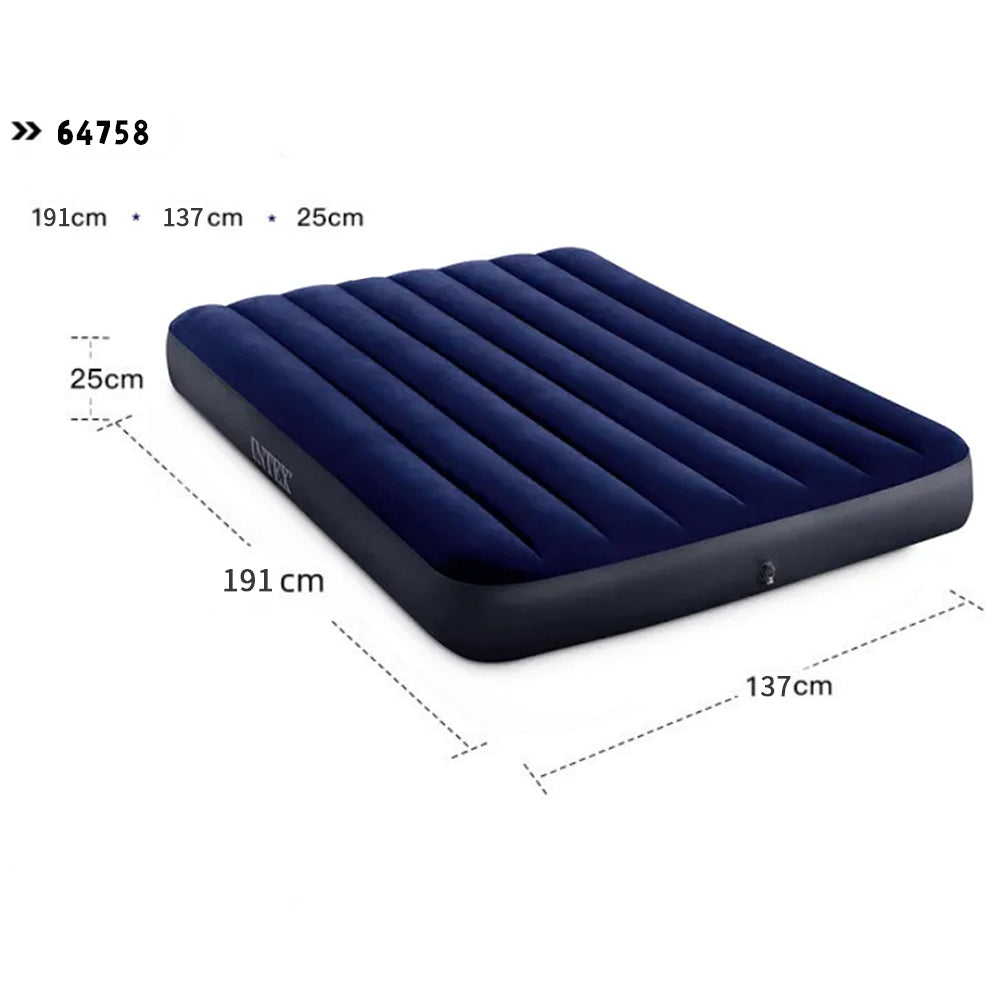 Matelas Gonflable 2 Places Avec Pompe (PROMO 24h)