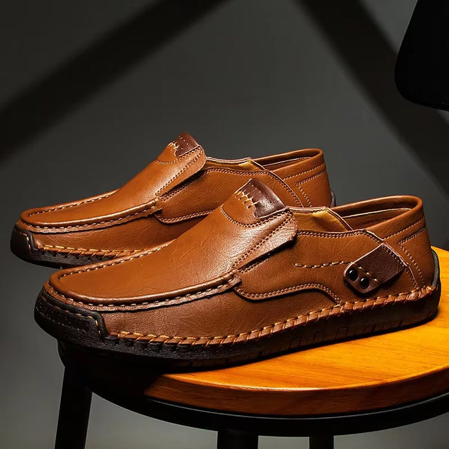 Chaussures Classiques en Cuir de Veau pour Homme
