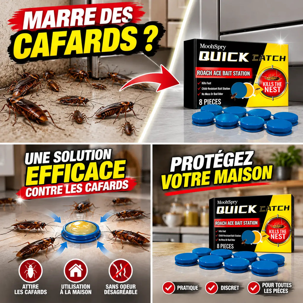 Appât empoisonné anti-cafards