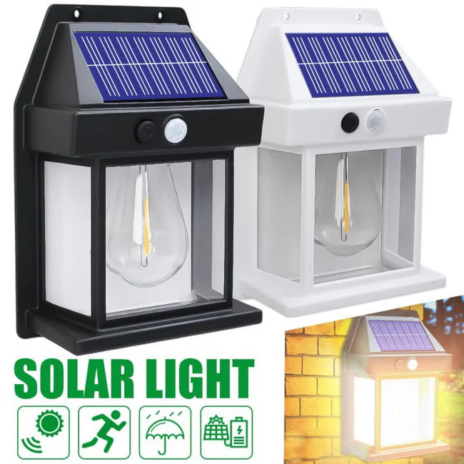 Lampe à capteur de mouvement à énergie solaire