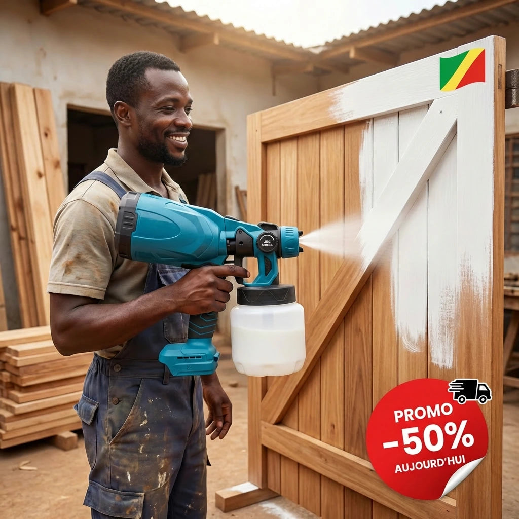 Pistolet De Peinture Sans Fil