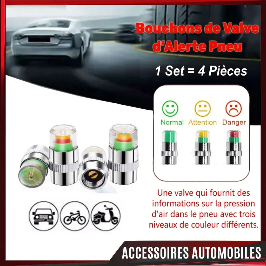 Air Alert – Indicateur Intelligent De Pression Des Pneus