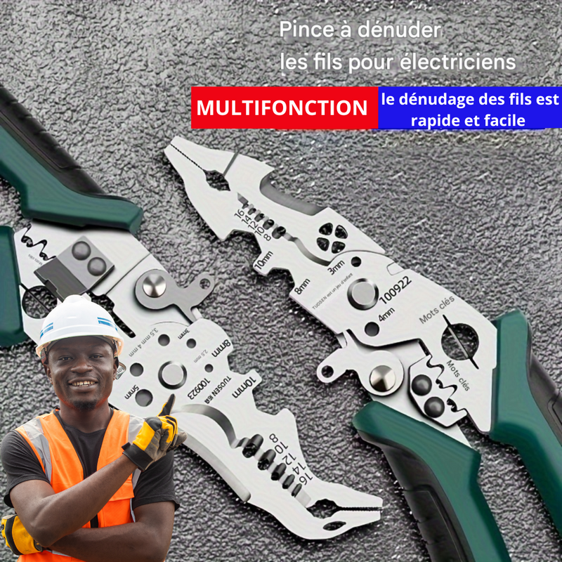 Pince à dénuder multifonctionnelle
