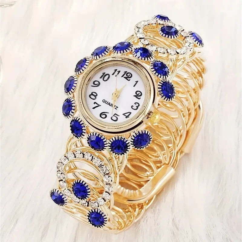Montre Bracelet Luxe Femme – Élégance & Brillance